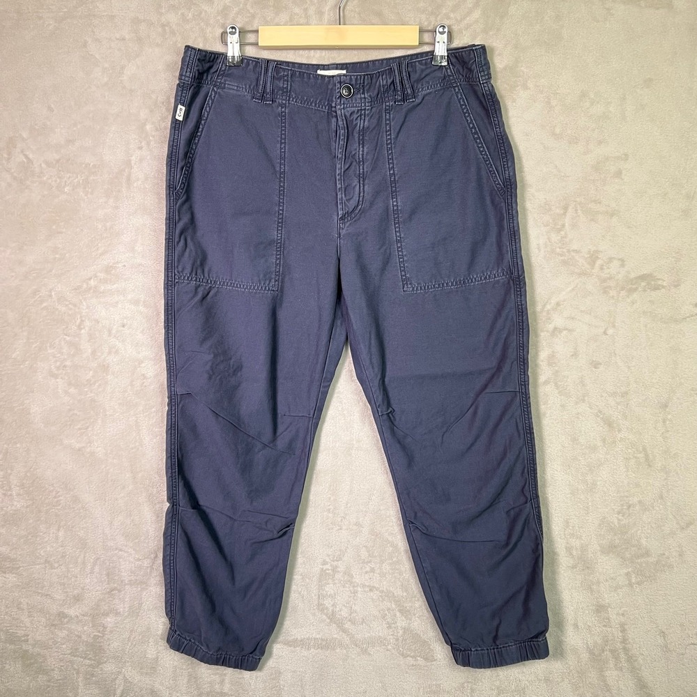 CITIZENS OF HUMANITY Utility Pants Navy Blue Agni‎ Crop Jogger Size 31